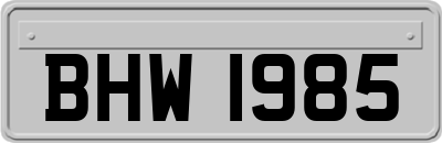 BHW1985