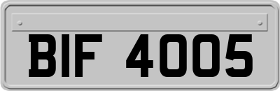 BIF4005