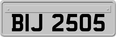 BIJ2505