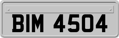 BIM4504