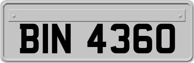 BIN4360
