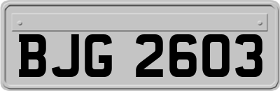 BJG2603