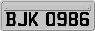 BJK0986