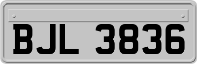 BJL3836