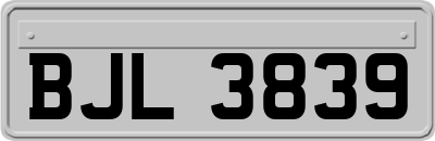 BJL3839