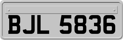 BJL5836