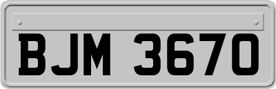 BJM3670