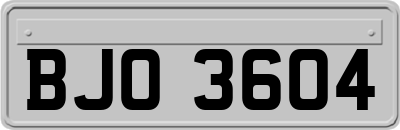 BJO3604