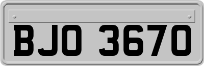 BJO3670