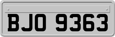 BJO9363
