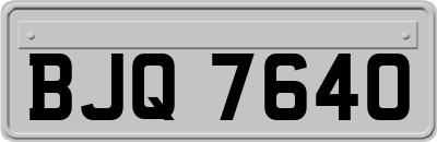 BJQ7640
