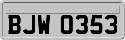 BJW0353