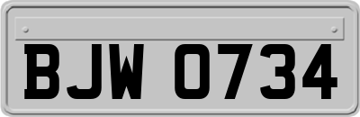 BJW0734