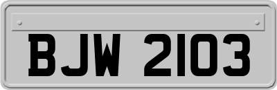 BJW2103