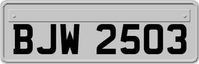 BJW2503