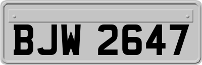 BJW2647