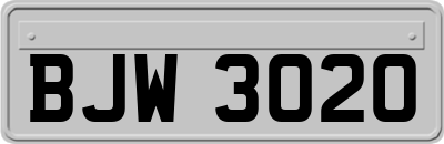 BJW3020