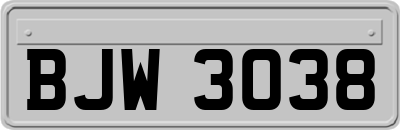 BJW3038