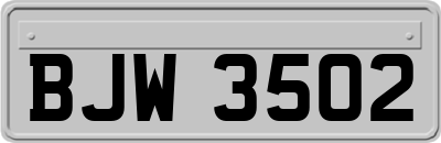 BJW3502