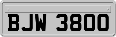 BJW3800
