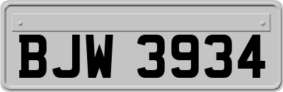 BJW3934