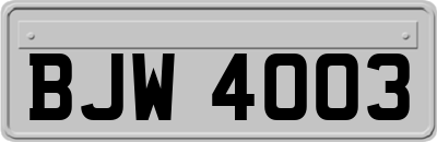 BJW4003
