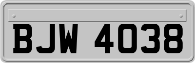 BJW4038