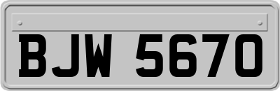 BJW5670