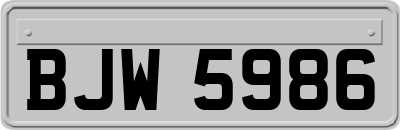 BJW5986