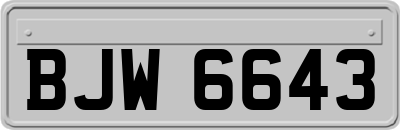 BJW6643