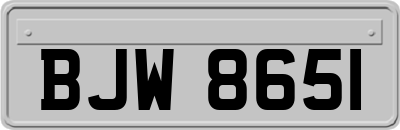 BJW8651