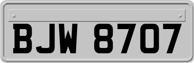 BJW8707