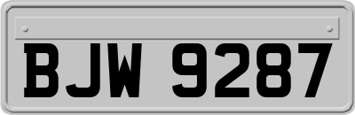 BJW9287
