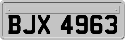 BJX4963