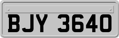 BJY3640