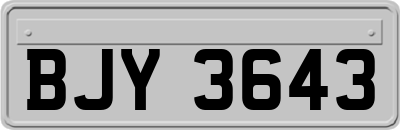 BJY3643