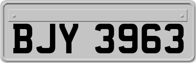 BJY3963