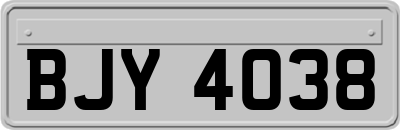 BJY4038
