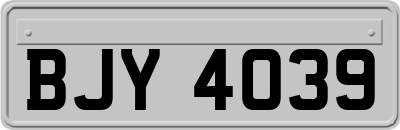 BJY4039
