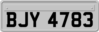BJY4783