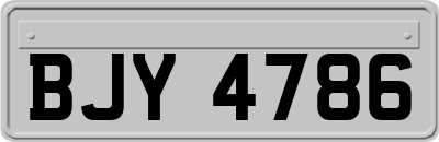 BJY4786