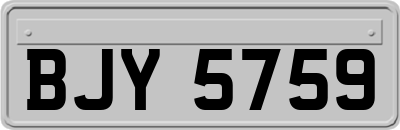 BJY5759