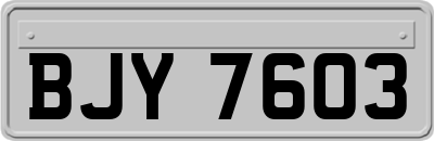 BJY7603