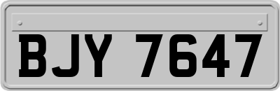 BJY7647