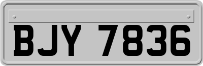BJY7836