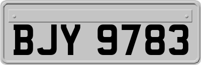 BJY9783
