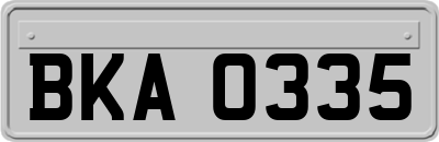 BKA0335