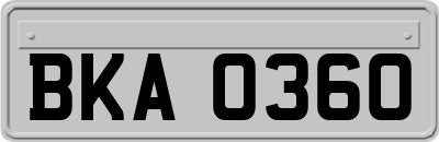 BKA0360