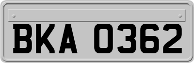 BKA0362