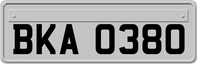 BKA0380